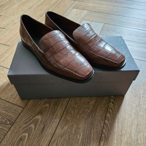 Everlane 90s Loafers in Brown Croc size 5.5